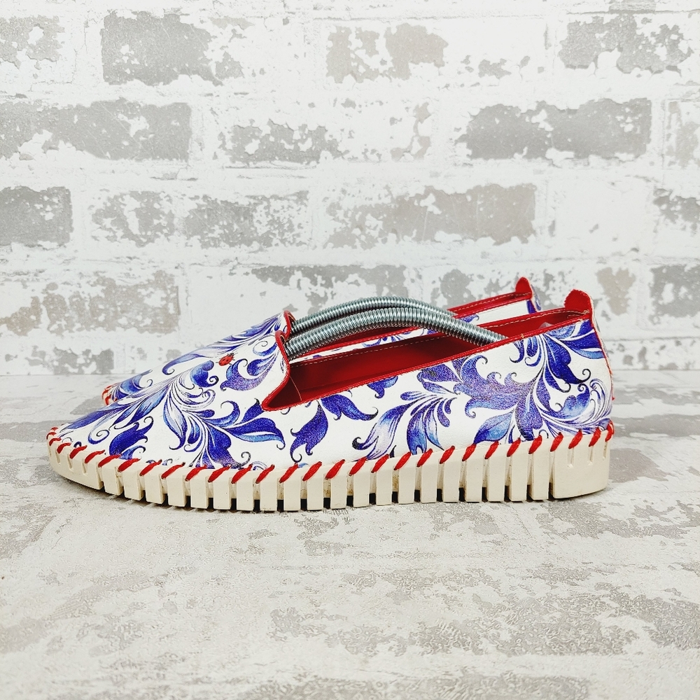 New Neefs Colorful Round Toe Slip On Flats A722